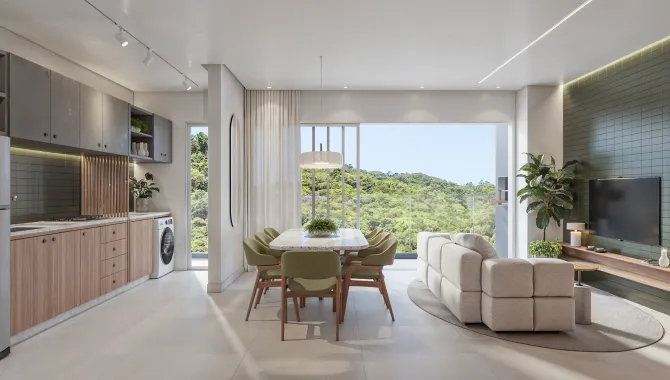 Apartamento 3 quartos sendo 1 suíte e 2 demi suítes no bairro Fazenda - Foto 8