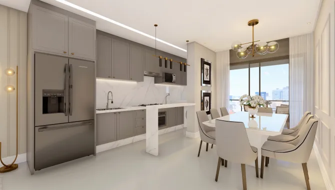 Apartamento 3 quartos sendo 1 suíte e 2 demi-suítes em Itajaí - Foto 6