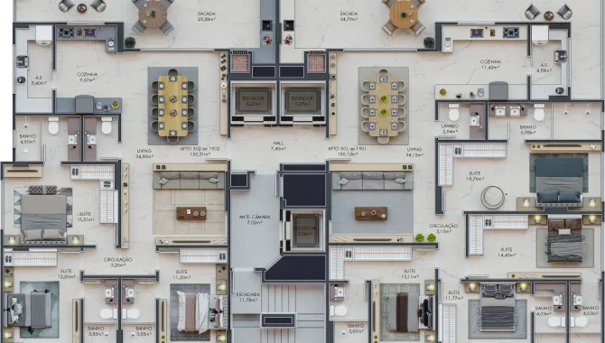 Apartamento em Itapema de 4 suítes - Foto 10
