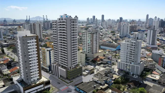 Apartamento 2 quartos sendo 1 suíte em Itajaí - Foto 2