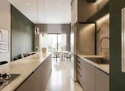 Apartamento 2 quartos sendo 1 suíte em Itajaí
