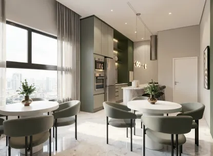 Apartamento 2 quartos sendo 1 suíte em Itajaí