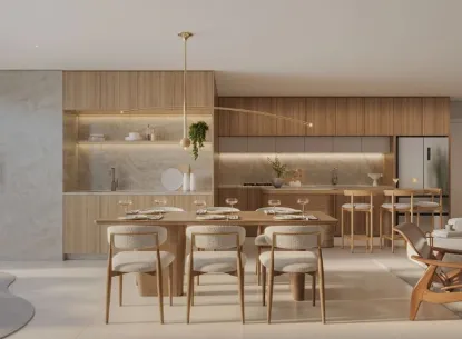 Apartamento 2 quartos sendo 2 suítes na Praia Brava em Itajaí