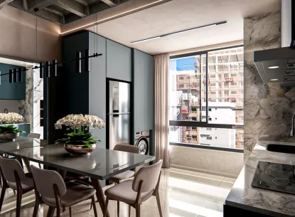Apartamento 2 quartos sendo 2 suítes em Itapema