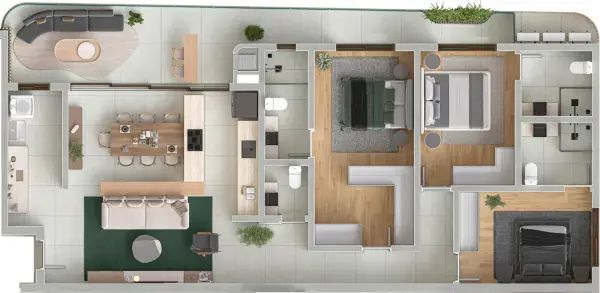 planta Tipo 3005 B