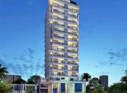 Apartamento 3 quartos sendo 1 suíte e 2 demi-suítes em Itajaí