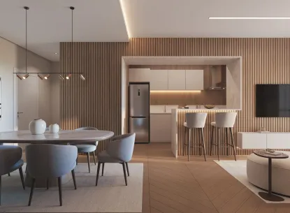 Apartamento 2 quartos sendo 1 suíte em Itajaí